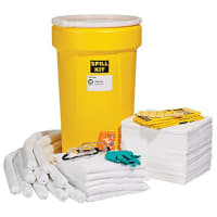 SpillTech Oil-Only 55-Gallon Spill Kit, ext. dia. 24" x 40" L