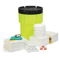 SpillTech Oil-Only 95-Gallon Hi-Viz OverPack Drum Spill Kit, 31.75" x 41.5" H