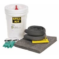 SpillTech Universal 5-Gallon Spill Kit, ext. dia. 12" x 16.75" H