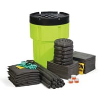 SpillTech Universal 95-Gallon Hi-Viz OverPack Drum Spill Kit, ext. dia. 31.75" x 41.5