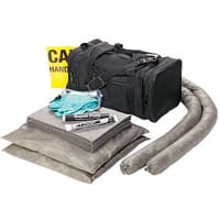 SpillTech Universal Black Duffle Spill Kit, 18" L x 11" W x 11" H