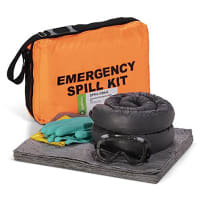 SpillTech Universal Emergency Spill Kit, 12" L x 18" W x 4" H