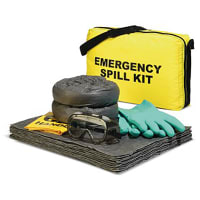 SpillTech Universal Emergency Spill Kit, 12" L x 18" W x 4" H