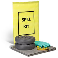 SpillTech Universal Spill Kit, 17" L x 23" W x 2" H