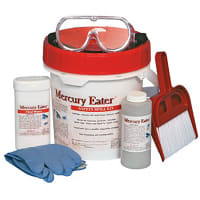 SpillTech Mercury Spill Kit, 10" L x 7" W x 9" H