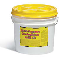 SpillTech Multi-Purpose Neutralizing Spill Kit, ext. dia. 12" x 10" H