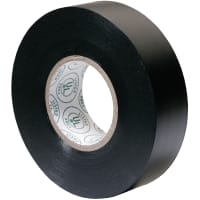 Ancor Tape, 3/4" X 66'X 7 Mil, Black, Puck; 5/Master