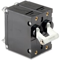 Ancor Circuit Breaker, Standard White Toggle, Double Pol Pack