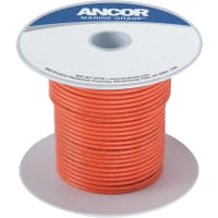 Ancor 100'#16 Orange Tinned Copper