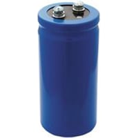 Sprague / Vishay Capacitor, Al Electrolytic, Cap 0.018 F, Tol -10, +75%, 75 VDC, Screw Term