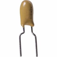 Sprague / Vishay Capacitor, Tantalum, 22 uF, 10 WVDC @ 85 C, 13 V, +/- 10%, C, Radial Leaded