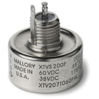 Sprague / Vishay Extreme 40uF Wet MnO2 Tantalum Capacitor, 270 V dc -15 to +50%, 135D Series