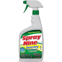 Spray Nine Spray Nine Heavy-Duty Cleaner, Degreaser & Disinfectant, 22oz. flat spray bottl