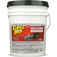 Spray Nine GREZ-OFF Parts Cleaner Degreaser, 5 gallon pail, Citrus Scent, Color: Orange