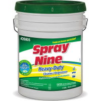 Spray Nine Spray Nine Heavy-Duty Cleaner, Degreaser & Disinfectant, 5 gallon pail