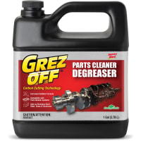 Spray Nine GREZ-OFF Parts Cleaner Degreaser, 1 gallon bottle, Citrus Sctent, Color: Orange