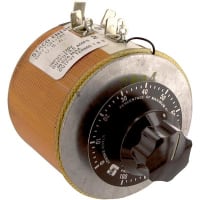 Staco Energy Products Co. Variable Transformer, 420VA, 120VAC, Primary 0-120/0-132VAC, 100/200 Series