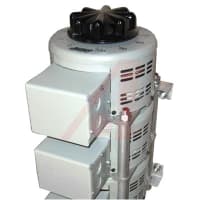 Staco Energy Products Co. Variable Transformer, 40kVA, 240V In, 10-240Vo, 10A, Enclosed, 2500 Series