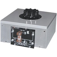 Staco Energy Products Co. Variable Transformer SINGLE PHASE, IN:120V, OUT:0-140V, 60.0A, COIL ENCLOSED