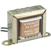 Stancor Choke, Filter, 300 mA 1500 Style NV with Lugs, Leads