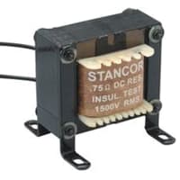 Stancor Inductor, Filter, Ind 0.035H, Tol -15, +50%, Cur 2000mA, Leads, DCR 0.6 Ohms