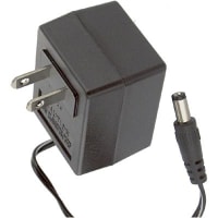 Stancor Power Supply, AC-DC, 24V, 0.05A, 120V In, Enclosed, Wall Plug, External, 1.2W, STA Series