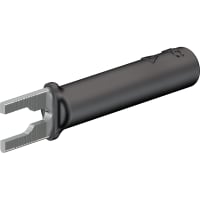 Staubli Adapter, 4 mm, Black