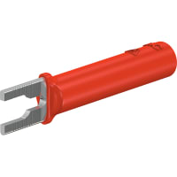 Staubli Adapter, 4 mm, Red