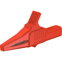 Staubli Safety Test Clip Red 4mm