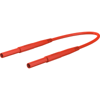 Staubli 4 mm Safety Test Lead 150 Cm Red