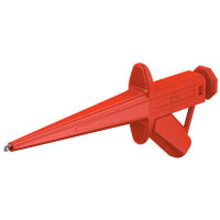 Staubli Red Hook Action Safety Clip 4mm Plug