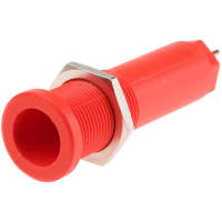 Staubli Red 4mm Socket Gold Plated 1000 V 5 Kv 10A