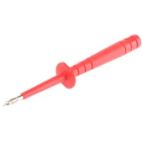 Staubli Spring Loaded, Needle Point Test Probe, 1000V, 32A, 4mm Tip Size