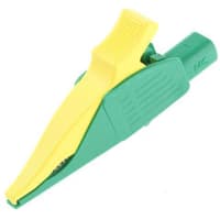 Staubli Dolphin Clip Brass Contact 32A Green Yellow