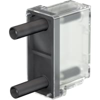 Staubli 4 mm safety component holders transparent