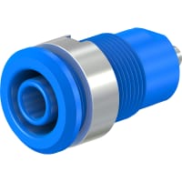 Staubli Safety Socket, 4 mm, Blue