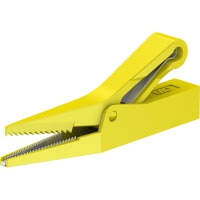 Staubli 4 mm test clip yellow