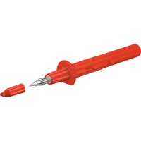 Staubli 4 mm safety test probe red