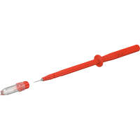 Staubli 4 mm safety probe red