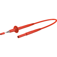 Staubli 4 mm safety test lead 150 cm red