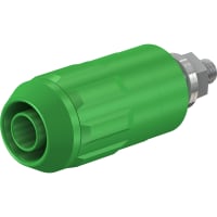 Staubli 4 mm universal socket green