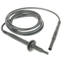 Staubli 4 mm Test lead with Spring Test Probe Male, 5kV, 10A