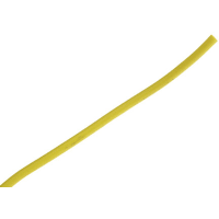 Staubli Yellow, Unscreened Single Core Equipment Wire, 0.5 mmsq CSA, 500 V 10 A, 100m