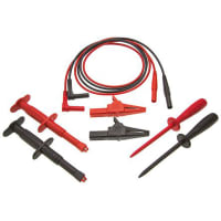 Staubli Circular Connector, 4mm safety test lead set 99 Series