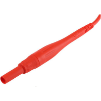 Staubli 4 mm Test lead, 8A, 1000V, Red, 1.5m Lead Length