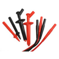 Staubli Test Lead Kit with Jaw Grip x 2, Probe x 2, Test Lead x 2