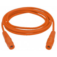 Staubli 4 mm Test lead, 19A, 30 V ac, 60 V dc, Red, 1m Lead Length