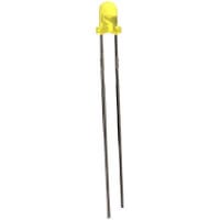 AND / Purdy Electronics LED Yellow 20 mcd (Typ.) 3.1 mm +/- 0.2 mm T-1 30 mA (Max.) 2.1 V (Typ.)