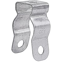 Steel City by ABB Conduit and Pipe hanger, 3/4" Size, Steel with Bolt