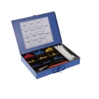 Steel City by ABB Sta-Kon Terminal Kit, Includes Metal Case, Terminals, WT112M Hand Tool